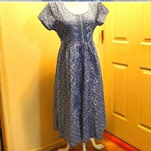 April cornell midi dress cottagecore floral retro size 6 8 10